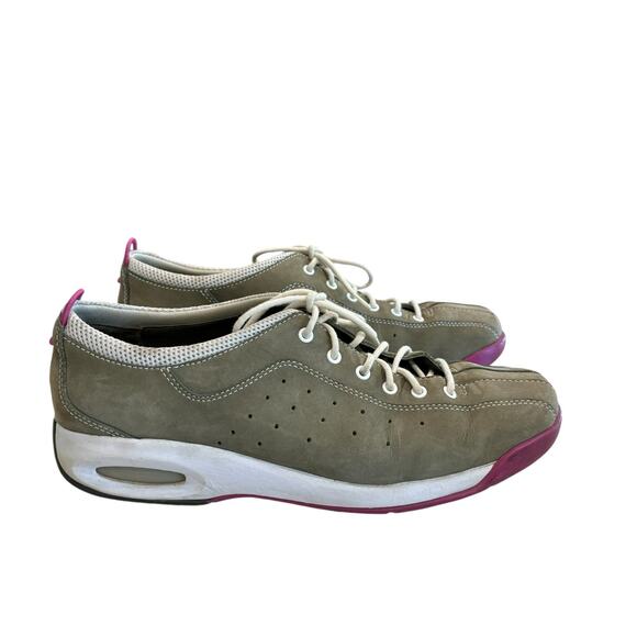 Cole Haan Nubuck Sneaker Women's Size 9B Vintage Suede Lace Up Trainer Active - Picture 1 of 12